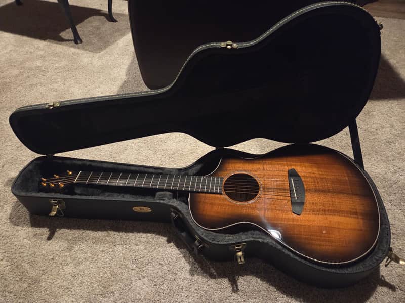 Breedlove Oregon Concert Bourbon CE Myrtlewood Excellent Cond image 1