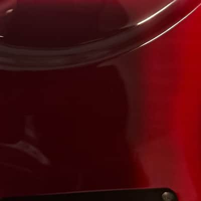 Charvel 375 Deluxe with Rosewood Fretboard 1989 - 1991 - Transparent Red image 8
