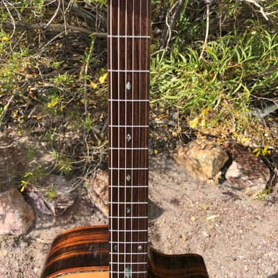 Washburn WCG80SCEG-L WCG80 Comfort Series Grand Auditorium Cutaway Acoustic Electric Guitar w/ Case image 5