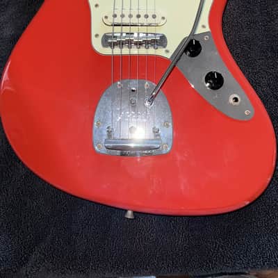 Used Fender Japan 60s Jaguar Candy Apple Red Solid Body image 2