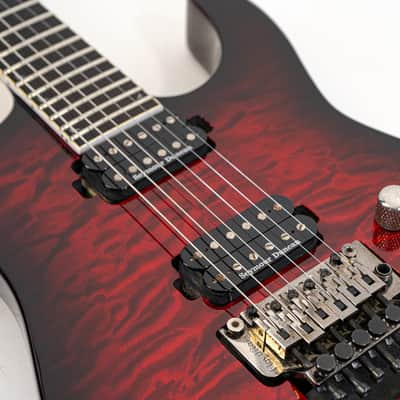 2016 Jackson Pro Series SL2Q Soloist Red Flame w/ Floyd Rose, Dual Seymour Duncan Distortion Pickups image 3
