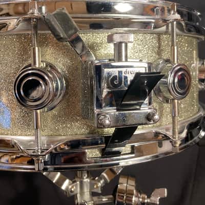 DW - David Frangioni Collection - 5x14" Collector's Series Maple Snare Drum 1987 - Silver Sparkle image 15