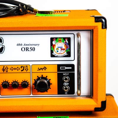 Orange OR50 40th Anniversary Stack Owned by Matt Freeman Of Rancid image 12
