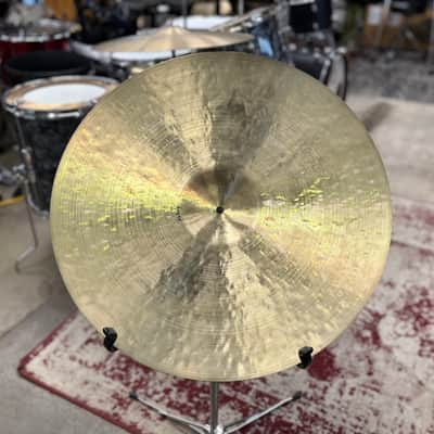 K. Zildjian 22" Ride Cymbal New Stamp 1972-1977 image 10