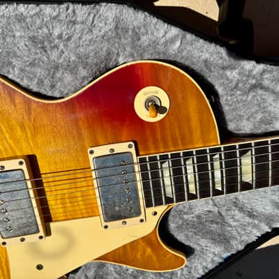 Gibson Custom Shop Murphy Lab Jason Isbell “Red Eye” '59 Les Paul Standard Reissue 2024 - Red Eye Burst image 3