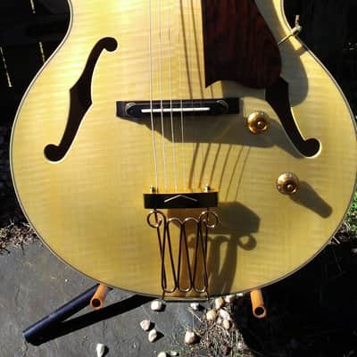 Yamaha AEX 1500 Archtop guitar *Blonde * MIJ * Martin Taylor Signature Model* Piezo image 1