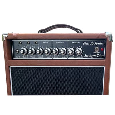 BootLegger Guitar Blues 20 2023 -Dumble Clone Brown Analog Tube Hand Wired image 5
