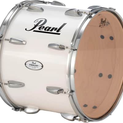 Pearl Finalist Traditional Tenor Drum - 15 inches x 12 inches  Pure White image 2