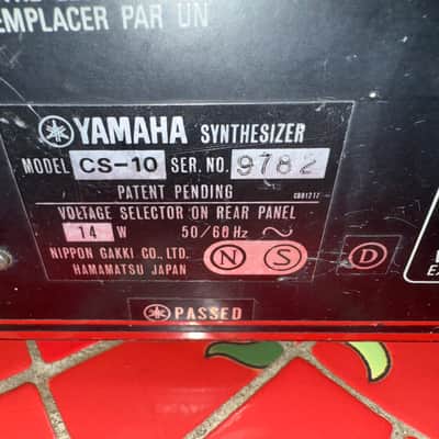 Yamaha CS-10 Analog Synth Bild 13