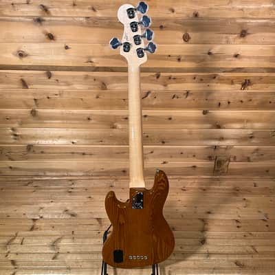 Fender Custom Shop Custom Classic V Electric Bass Guitar - Natural image 5