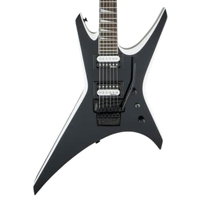 Used Jackson JS Series Warrior JS32 - Black w/ White Bevels w/ Amaranth FB image 1