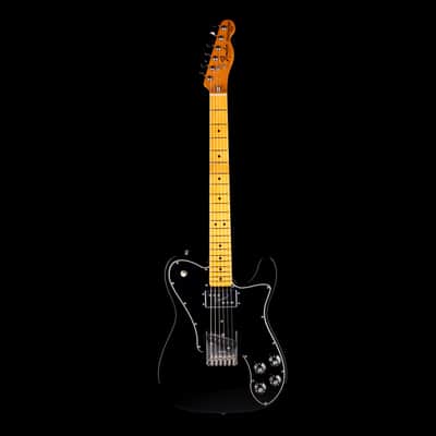 Pre Owned 2024 Fender American Vintage II 1977 Telecaster Custom Black With OHSC image 2