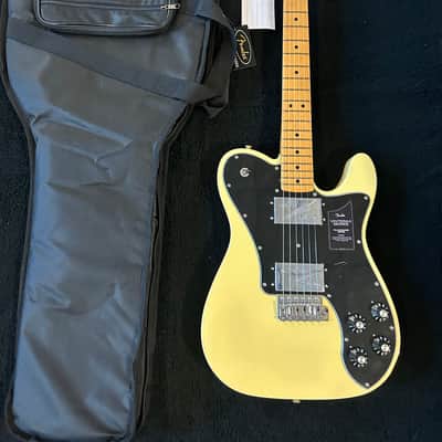 Fender Vintera II '70s Telecaster Deluxe with Tremolo, Maple Fretboard Vintage White  #MX23047753  8 lbs  11.8oz image 3