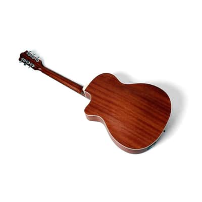 Guild OM-240CE Orchestra Acoustic-Electric Guitar Regular Dark Blue Burst image 2