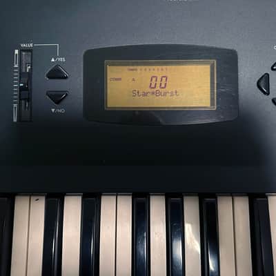 KORG X2, X3 Synthesizer Right Side Plastic Side Display Bezel-Buttons Panel. image 6