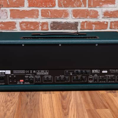 Engl Custom Shop Special Edition Founders Edition E670FE 5-Channel 100-watt all Tube Head with 6L6 Tubes Green Bronco image 4
