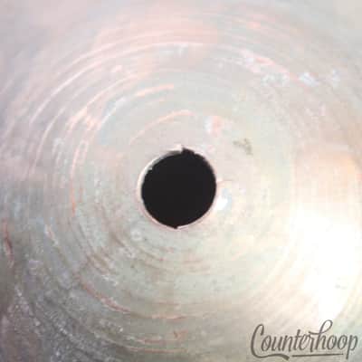 K.Zildjian&Cie Constantinople Istanbul TM#2 Stamp 13"Cymbal Hi-Hat Hand Hammered image 3