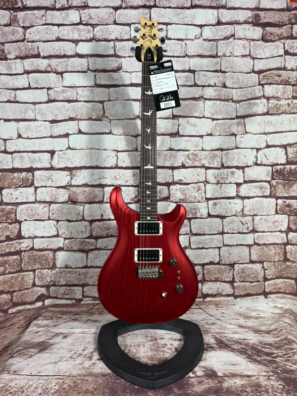 PRS CE 24-08 Swamp Ash 2024 - Satin Red Apple Metallic image 1