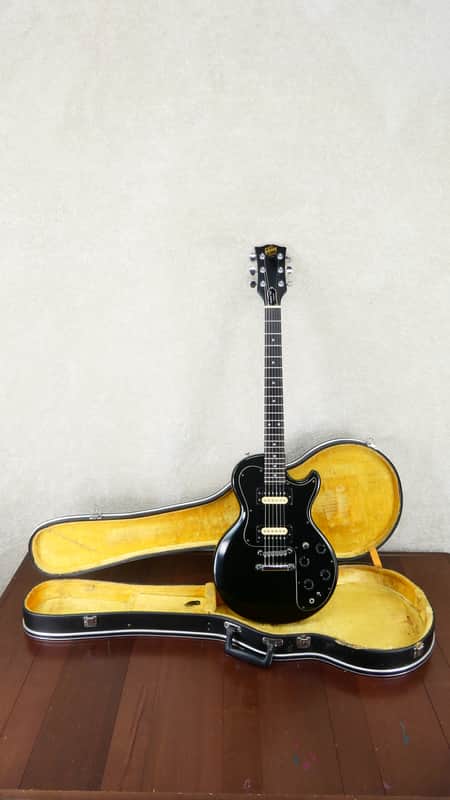 Gibson Sonex 180 Standard - Black Dirty Fingers Pickups #82670688 w/HSC USED image 1