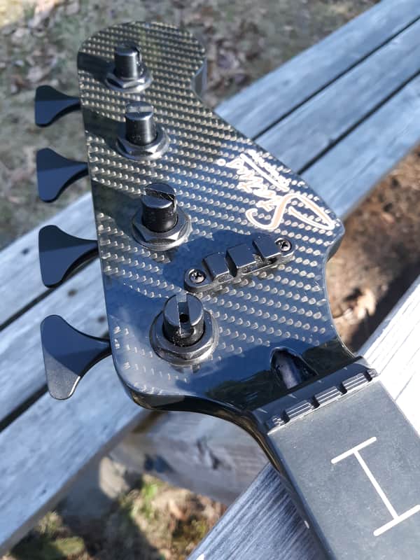Status Graphite Jazz Bass Neck LEDS image 1