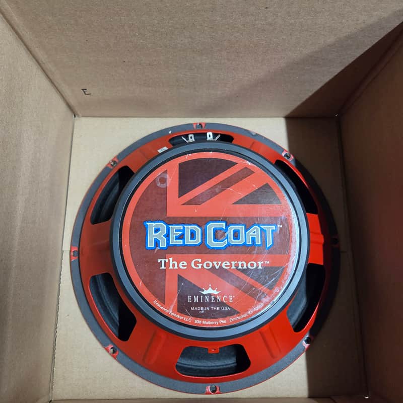 Eminence Red Coat The Governor Speaker 8 ohm (E) image 1