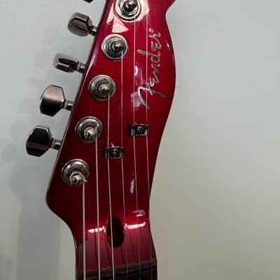 Fender Special Edition Set-Neck Esquire Custom GT 2003 - Crimson Red Metallic image 9