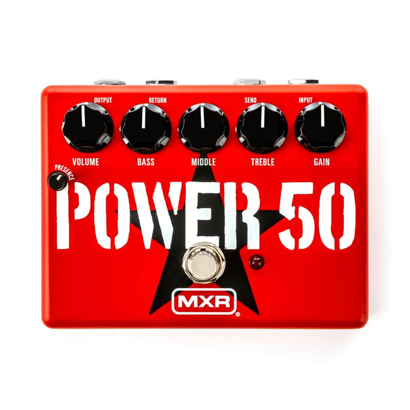 Used MXR TBM1 Tom Morello Power 50 Overdrive Guitar Effects Pedal image 1