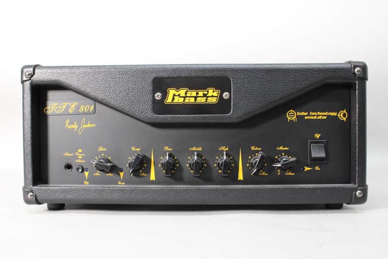 Markbass TTE 801 Randy Jackson Signature 800-Watt Bass Amp Head image 1