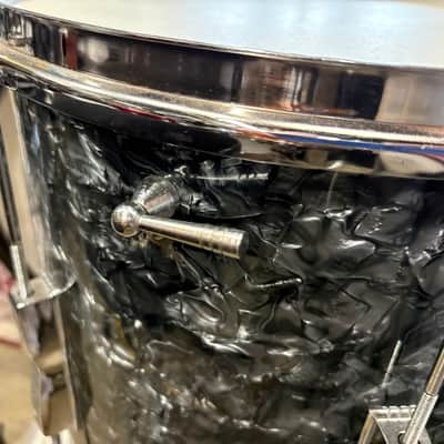 Ludwig Club Date 12-14-20 - 1960s - Black Diamond Pearl image 16