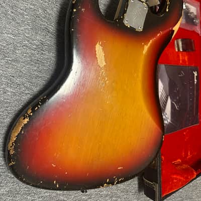 Fender Jazz Bass 1972 - Sunburst Vintage image 14