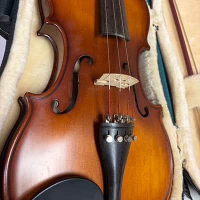 Kessler SV-100 4/4 Full Size Violin - Golden Brown image 8