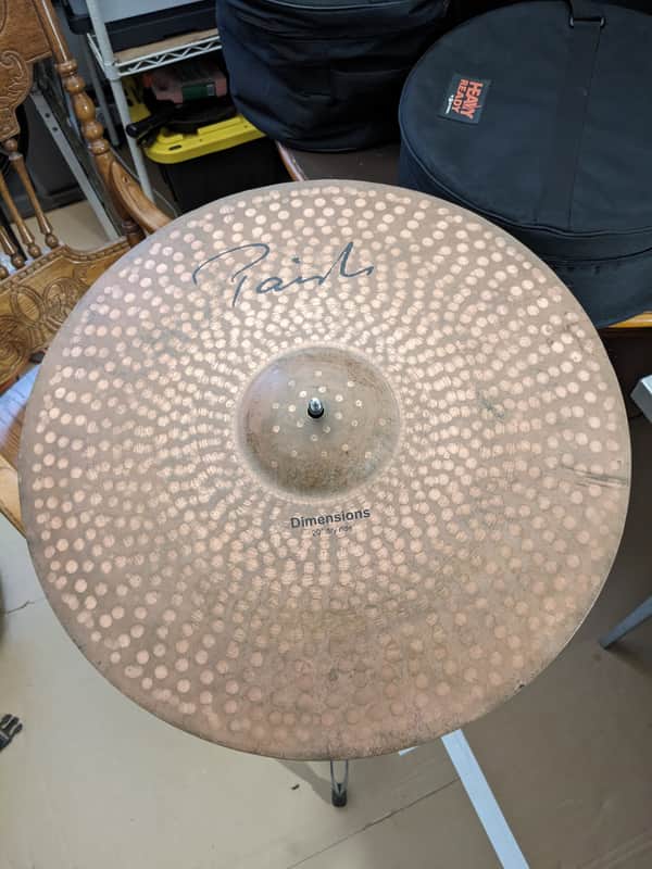 Paiste 20" Dimensions Dry Ride Cymbal 1999 - 2005 2549g image 1
