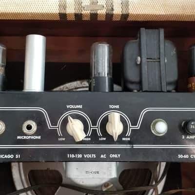 COLLECTORS! Supro 1666 Airliner (Valco Chicago 51) Guitar amp 1955 USA image 11