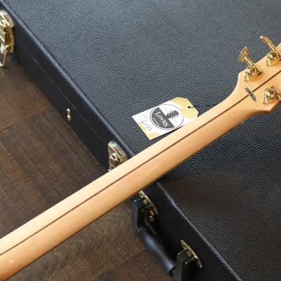 Unplayed! 2018 D’Angelico Bedford Deluxe Electric Guitar Natural Swamp Ash + OHSC image 13
