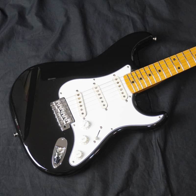 Fender Japan ST57M-US (2012) MIJ – Black, Medium Scale, Made in Japan Stratocaster image 1