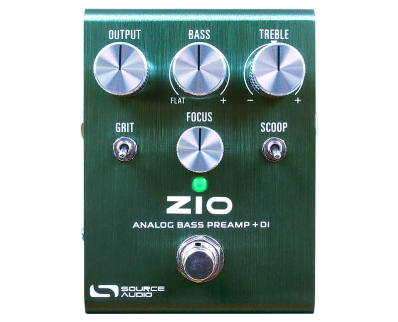 Source Audio SA272 ZIO Analog Bass Preamp+DI Pedal - Open Box image 1