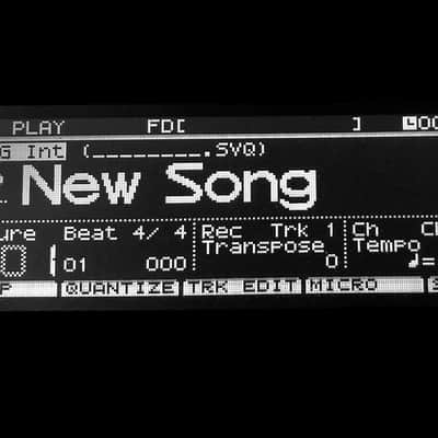 Graphic Display Upgrade - Roland MC-80 MC-80 EX Custom (Negative) Black LED Graphic Display ! image 7