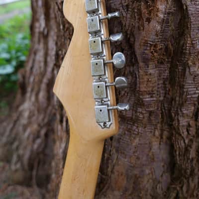 1965 Hendrix Replica Vintage Strat Blonde Relic Custom Build -Fender AY Pickups image 16