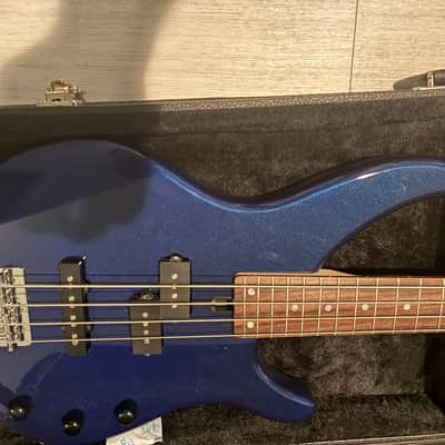 Yamaha RBX170 4-String Bass Guitar 2010s - Metallic Blue image 3