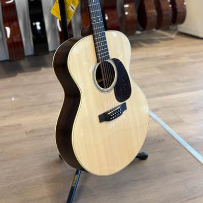 Martin Grand J-16E 12-string - Ebony Fingerboard, Natural, Used image 3