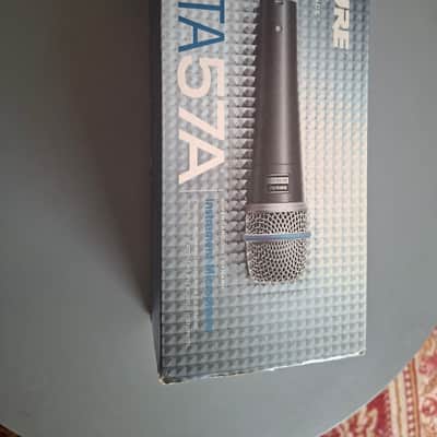 Shure BETA 57A Supercardioid Dynamic Instrument Microphone 1989 - Present - Blue image 2