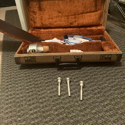 1965 F.E. Olds and Sons Fullerton CA R-10 Recording Trumpet with Original Case image 5