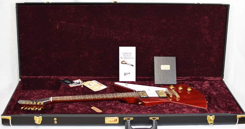 Gibson Explorer 1958 Extra Cut Faded Cherry Aged | Reverb
