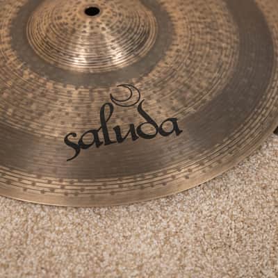 Saluda 14" Symbolic Series Hi Hat Cymbals 767g 1414g image 4