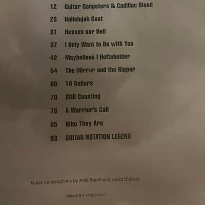 Volbeat - Guitar Collection - Guitar Tab / Tablature Book image 3