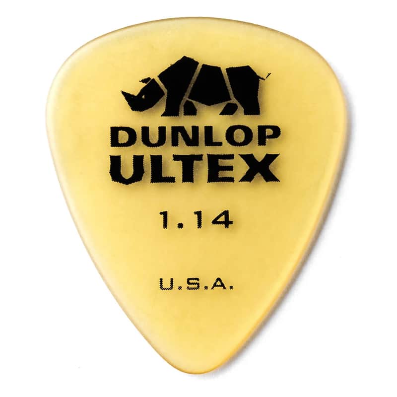 Dunlop 421P114 Ultex Standard 1.14mm Guitar Picks (6-Pack) image 1