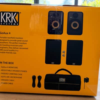 KRK GoAux 4 Studio Monitors (Pair) 2022 - Present - Black image 15