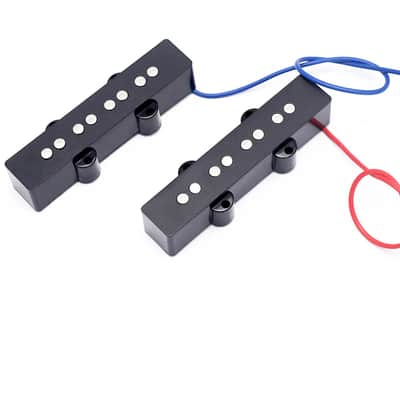 Open Style 4 String Electric Jazz Bass Pickup JB Bass Bridge & Neck Set image 4
