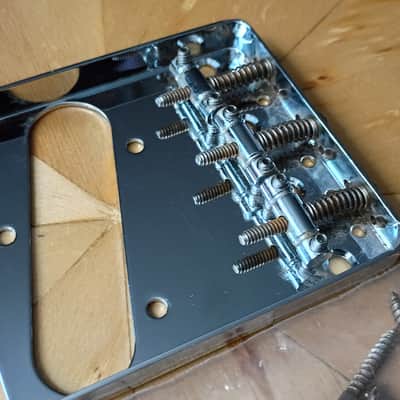 Top-Load Telecaster Bridge for '60s Style Tele - Aged Relic Bild 5