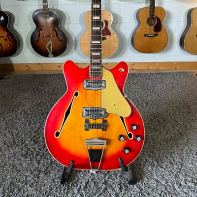Fender Coronado II with Rosewood Fretboard 1967 - Cherry Red image 2